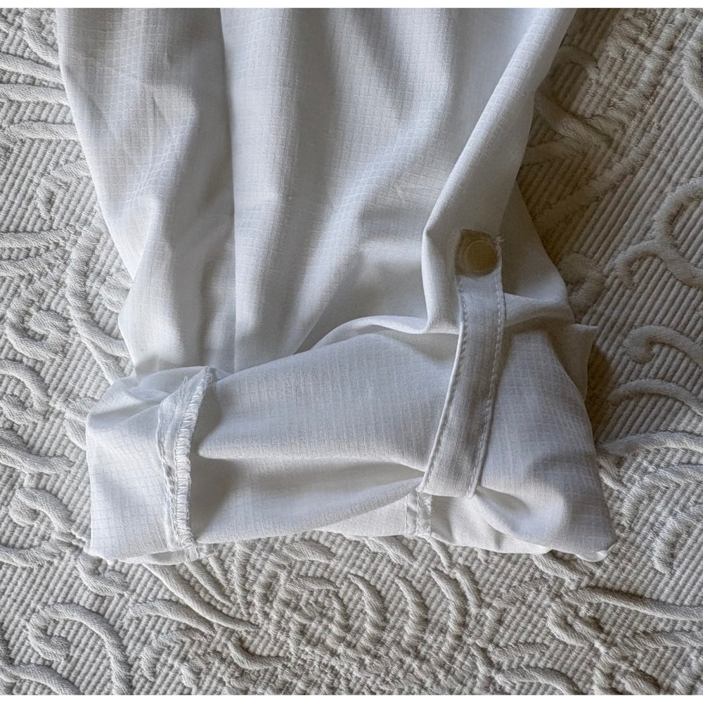Columbia PFG Tamiami II White Long Sleeve Fishing Shirt Womens XL UPF 40 Vent - Picture 7 of 13
